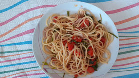 Spaghetti al tonno