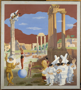 Gino Severini, The Balancing Act, 1928, Sienna, Palazzo Salimbeni