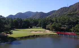 門司ゴルフ倶楽部 (名物ホール) 18番 PAR3