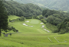 下田カントリークラブ (名物ホール) 16番 PAR4