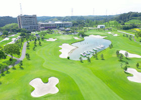 東建多度カントリークラブ名古屋 (名物ホール) 18番 PAR4