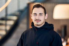 Julian Herberth, Lagerfachkraft im Autohaus Fischer, Celle.