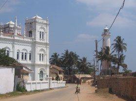 Galle-VOC-Nederlands-Hollands-vuurtoren-ommuurd-kerk-Sri-Lanka