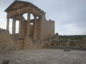 Sufetula-Sbeitla-ruiine-Romeins-archeologie-tempel-Tunesië