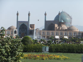 Isfahan-Imam-plein-Iran-moskee-minaret