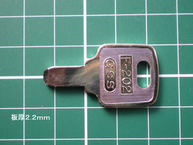 長沢製作所合鍵F202/VD202
