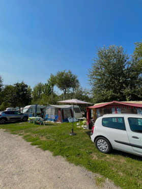 vrai camping pas cher tente caravane Saint Brévin