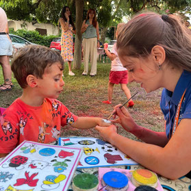 truccabimbi e body painting per feste bambini a Roma