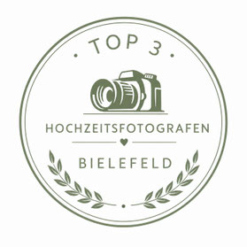 Top drei Hochzeitsfotografen in Bielefeld