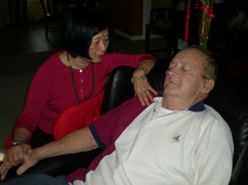 Dr. Kweethai with hypnotherapy client