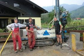 Grundwasserbohrung Haus Andi Birnbacher