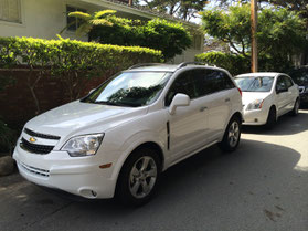 Mietwagen während der Rundreise - Chevrolet Captiva