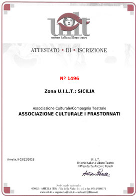 Attestato UILT sicilia