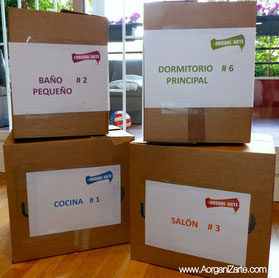 cajas de mudanzas con carteles - www.AorganiZarte.com