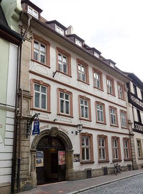 Die ehemalige Gaststätte von Johann Gehringer in Bamberg.