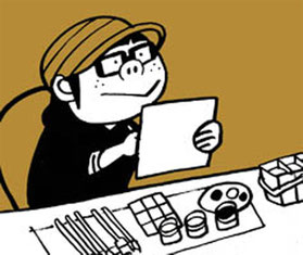 似顔絵イベント