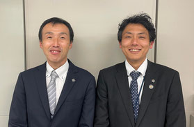 左:長井先生、右:肥田先生　ご本人提供