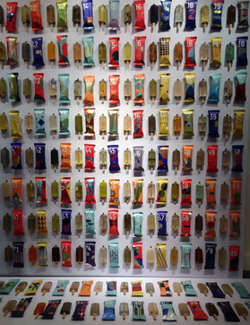 Abwasser-Popsicles, Ausstellung
