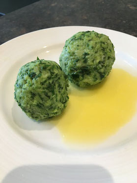 Bärlauchknödel 