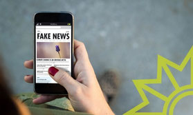 Fake News – Prüfen Sie Quellenangaben, Bild Polizei-Bildung