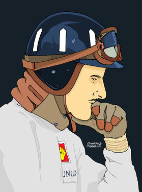 Graham Hill by Muneta & Cerracín
