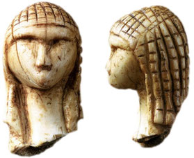 La DAME de BRASSEMPOUY - Cm1 / Cm2 statuette
