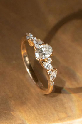 Dites Oui avec Leïla Buecher - Bague Or Jaune - Crédit photo : Tous droits réservés