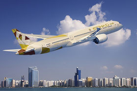 Etihad Flugzeug