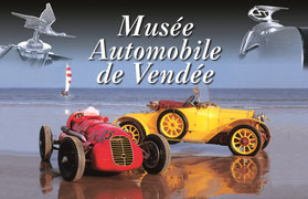 Le musée automobile de Vendée, partenaire des hébergeurs Sud-Vendée Vacances