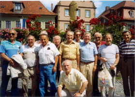 Letzter Tag des Besuches - Ausflug nach Volkach 22.07.1991 Foto: Elisabeth Böhrer