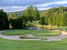 那須伊王野カントリークラブ (名物ホール) 北6番 PAR3