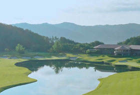 ザ・カントリークラブ (名物ホール) 9番PAR4 & 18番PAR5