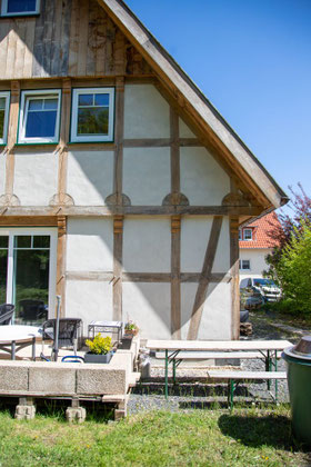 Fachwerk Hanfkalk Kalkputz