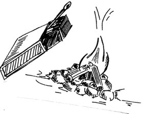 incendie et boites d allumettes metaphore de l eczema