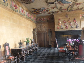 Modave-kasteel-plafond-tekeningen-België