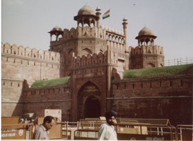 New-Delhi-rode-fort-India-hoofdstad