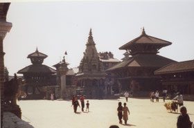 Bhaktapur-Patan-Kathmandu-vallei-tempels-Durbar-Square-plein-Nepal