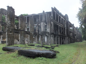Corregidor-ruïne-Amerikaanse-basis-WW2-eiland-Manila-Filipijnen