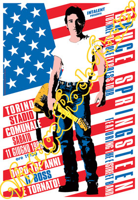 BRUCE SPRINGSTEEN poster original file