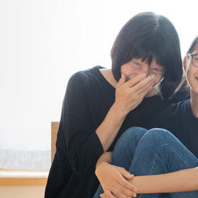 ごめんなさい原野さんトリミングしてしまった、たのしかった撮影、横には笑顔の娘