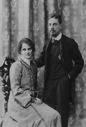 Lou Andreas Salomé et René Rainer Maria Rilke