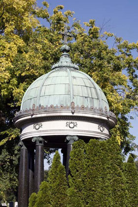 Der Zentralfriedhof in Wien