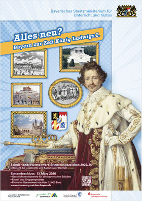 Plakatmotiv zur Bayerischen Landesausstellung 2017 „Ritter, Bauern, Lutheraner“ © Haus der Bayerischen Geschichte, Augsburg