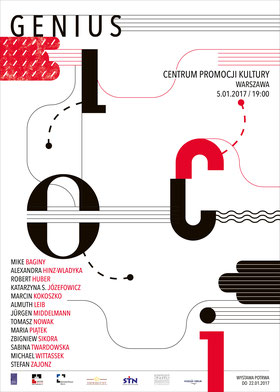 Deutsch-Polnische Künstlerbegegnung, GENIUS LOCI / Zentrum für Kulturpromotion in Warschau / Kurator: Prof. Maria Piatek & Marcin Kokoszko / Ausstellungsdauer: 05.01. bis 22.01.2017
