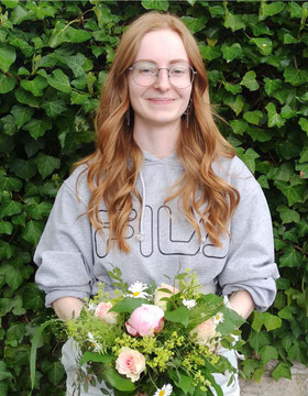 Das Grünschnabel-Team - Naomi Gedö ist auszubildende Floristin im ersten Lehrjahr.