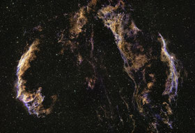 Schleiernebel, veil nebula supernova, Jill Krattiger, Astrophotography, narrowband