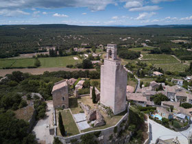 La tour vue du ciel