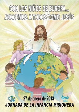 Cartel de la Infancia Misionera 2013