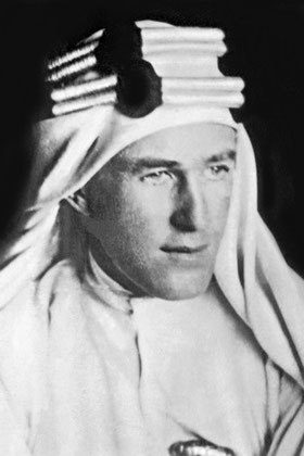 Thomas Edward Lawrence (1888-1935), genannt Lawrence von Arabien (Foto: SCHERL)