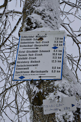 eplatzer, Schwarzwald, Wanderschild, Rohrhardsberg